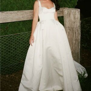 Emilia Wickstead Ivory Bridal Gown
